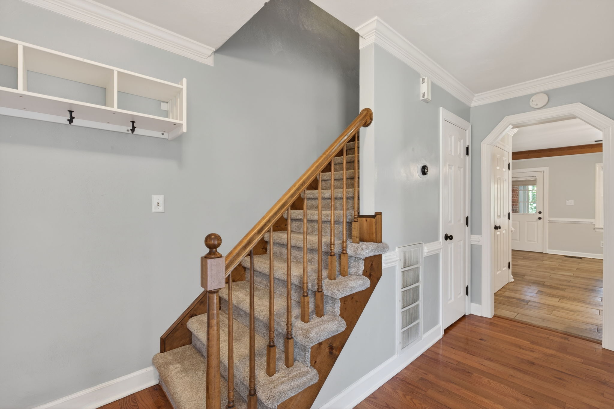 Foyer with Stairs to Second Level