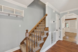 Foyer with Stairs to Second Level
