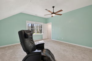 Bedroom #4 is spacious room over garage