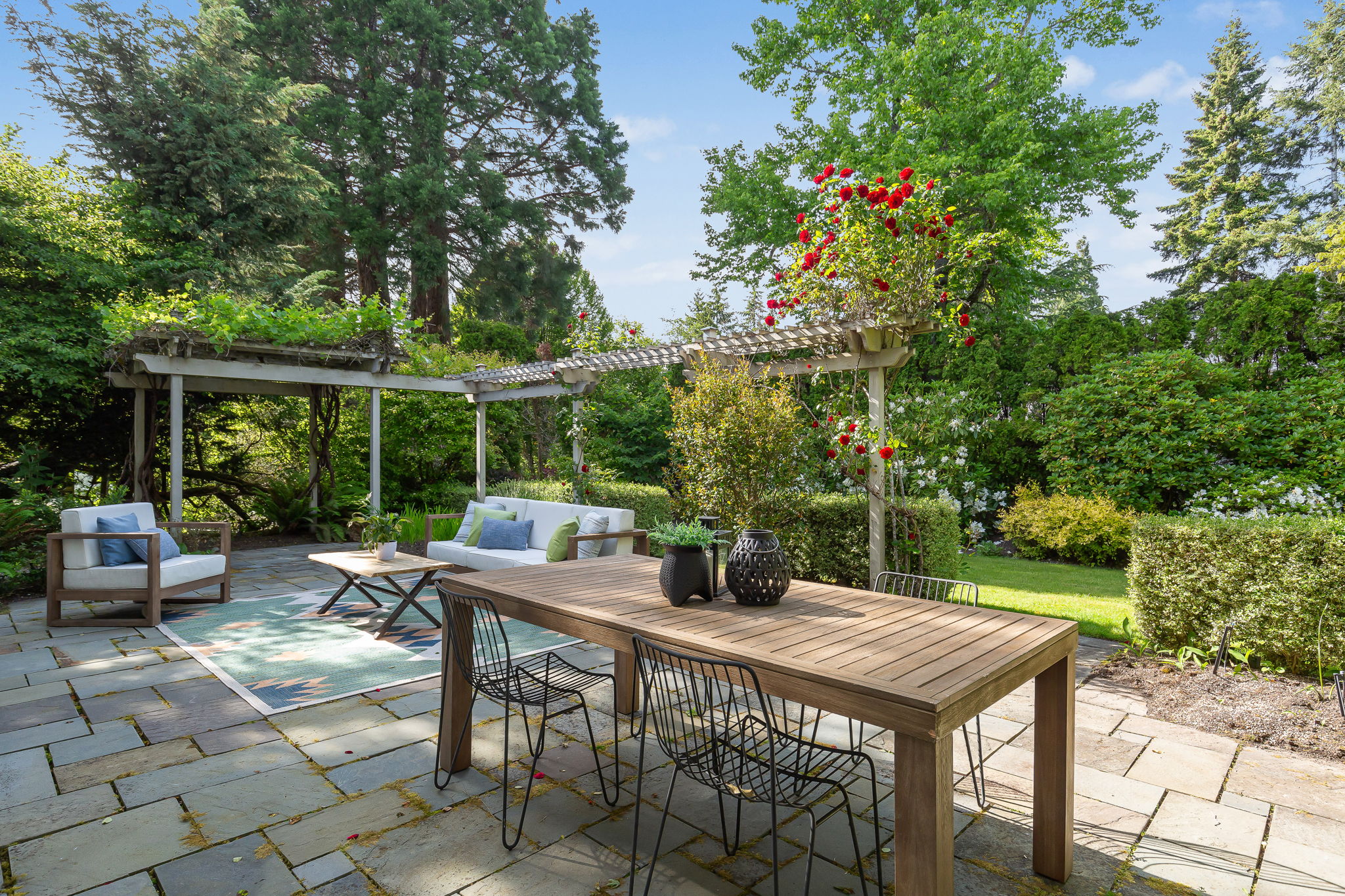 Beautifully landscaped property