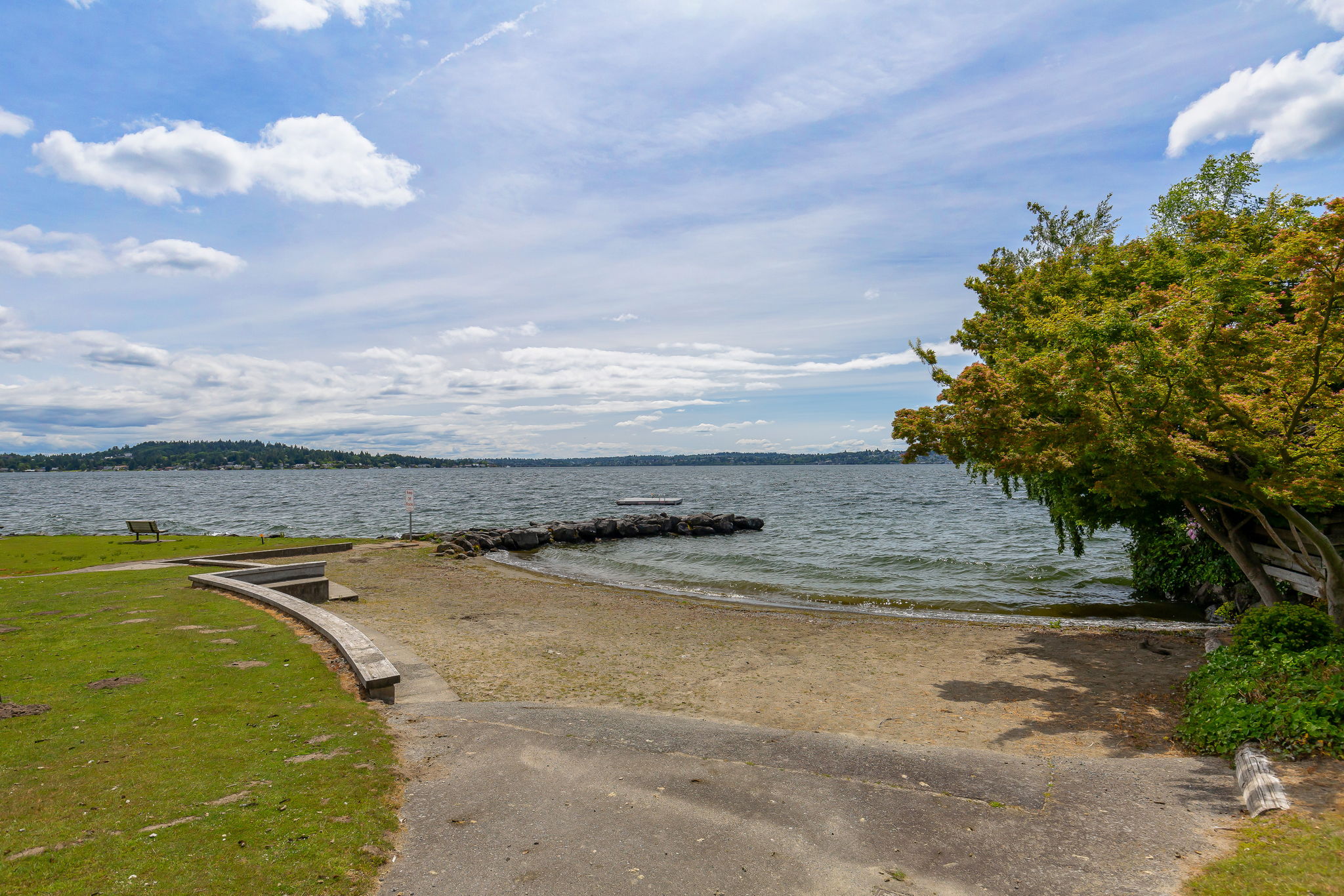 Enjoy a bike ride to Medina Beach