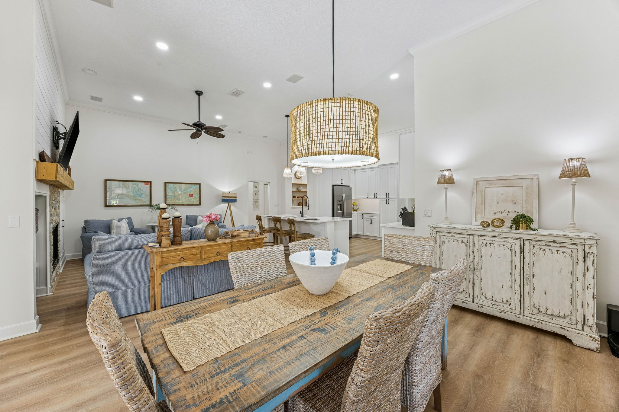 .. creating a natural flow for gathering and connection