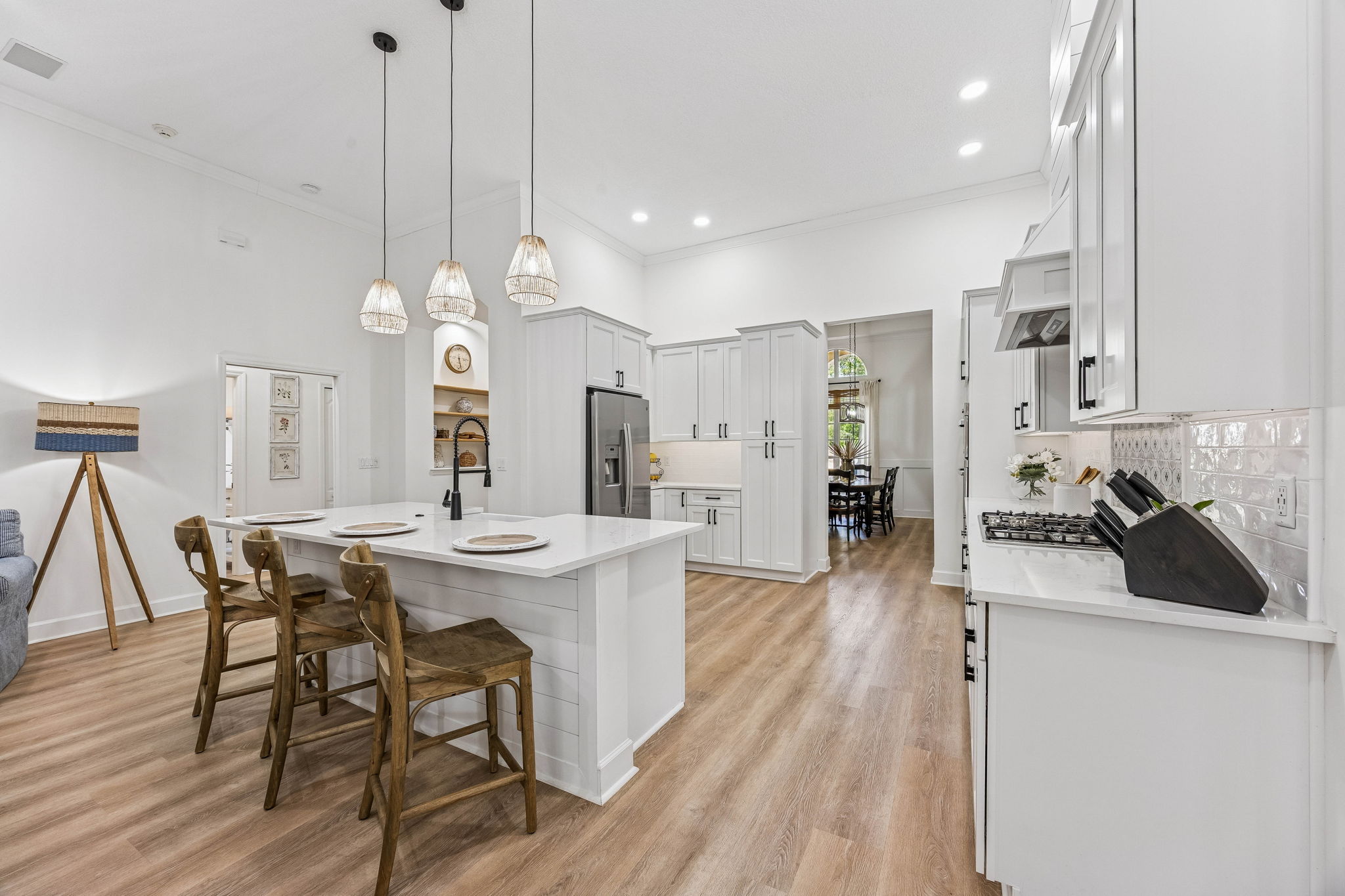 ... adding warmth, depth, and refined coastal character