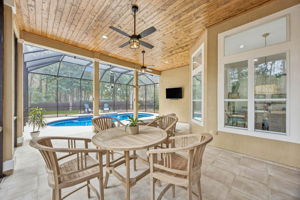 ... all overlooking the pool