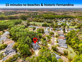 Just 15 minutes away are the award-winning beaches of Amelia Island...