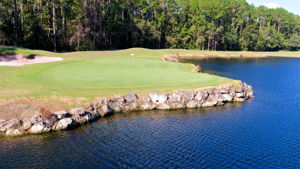 ... designed by Arnold Palmer, it is a championship 7080 yard course, par 72 layout