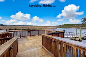 ... kayak and canoe dock