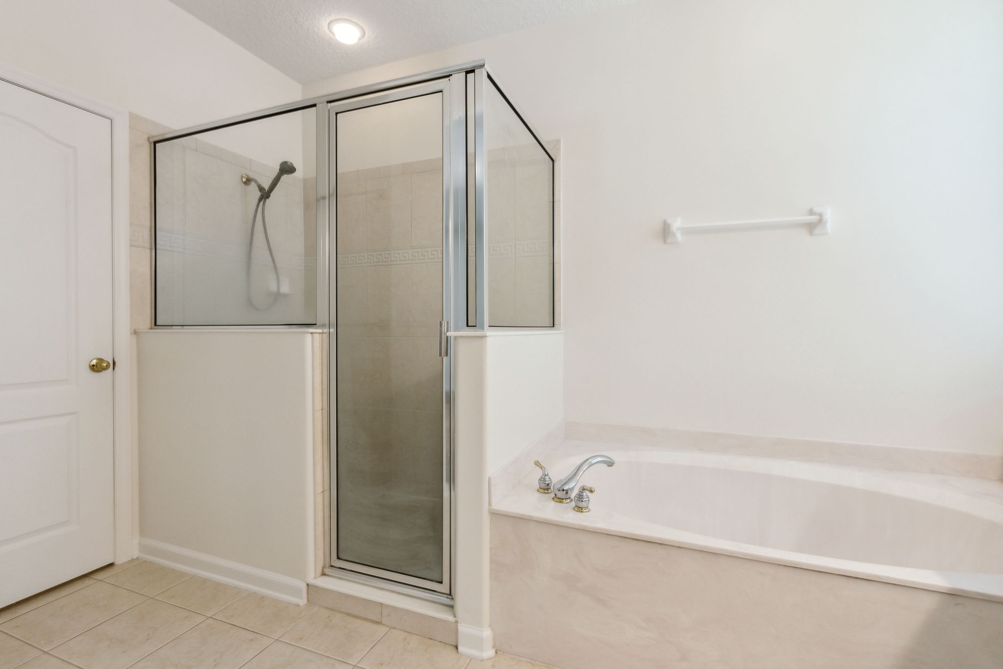 Primary Bathroom with separate shower and tub
