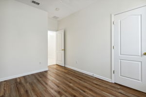 3rd bedroom with walk-in closet.