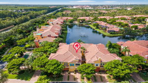 Aerial Front Exterior - marker