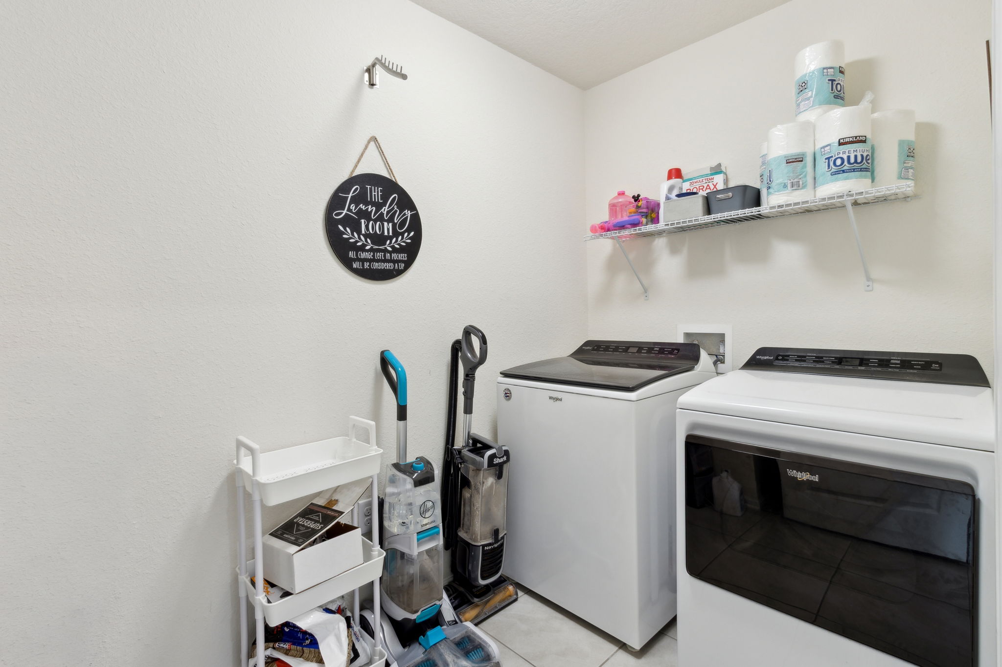 Laundry Room with Included Washer/Dryer
