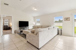 Family Room with Natural Light