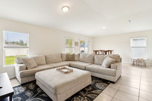 Family Room and Dining Area