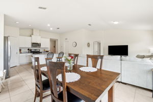 Dining Area and Kitchen