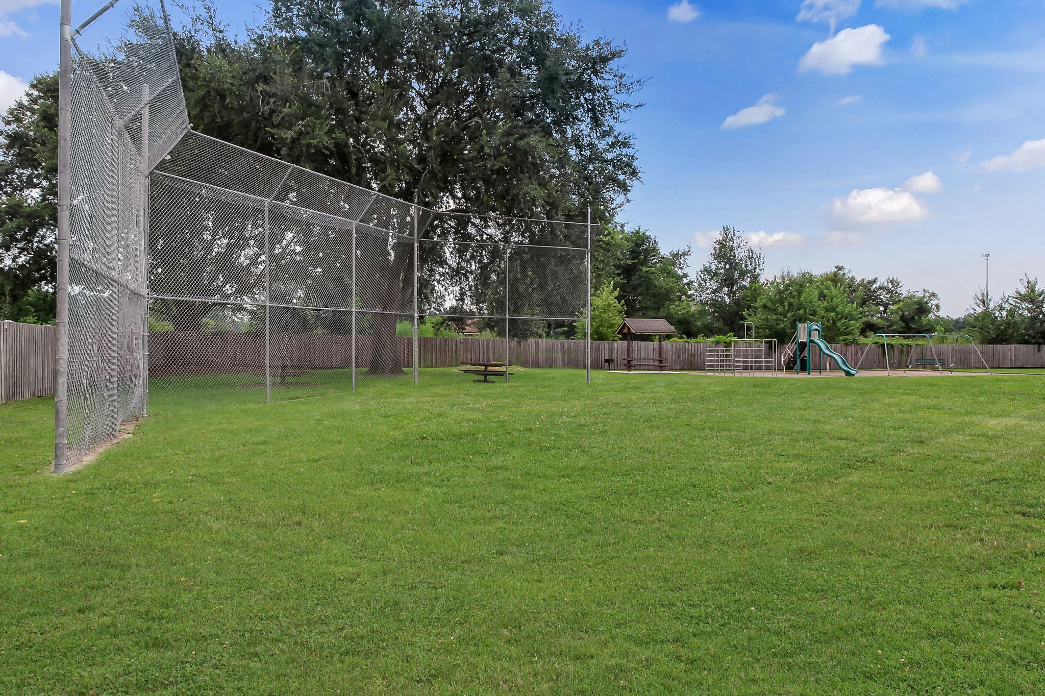 ... including a ball field ....