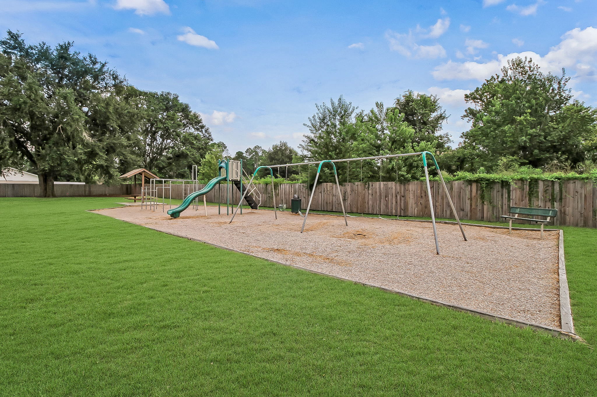 ... and a playground!