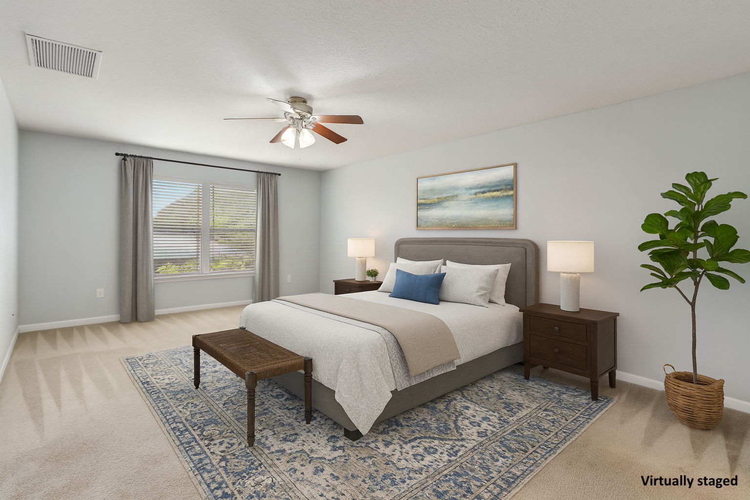 ... along with a massive 21 x 14 master bedroom