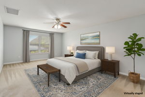 ... along with a massive 21 x 14 master bedroom