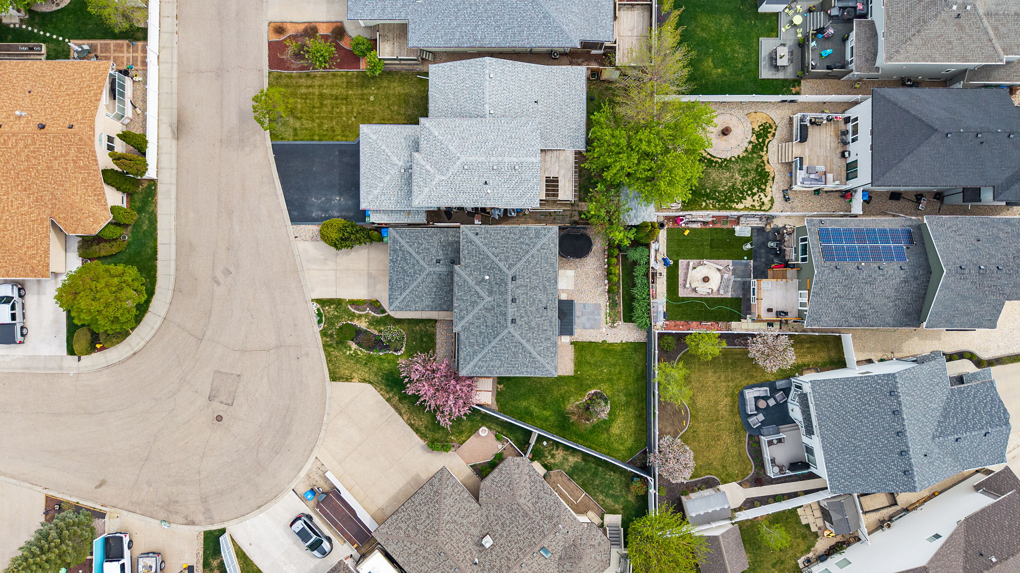 8628 Thurston Cres - 40. Drone - Overhead
