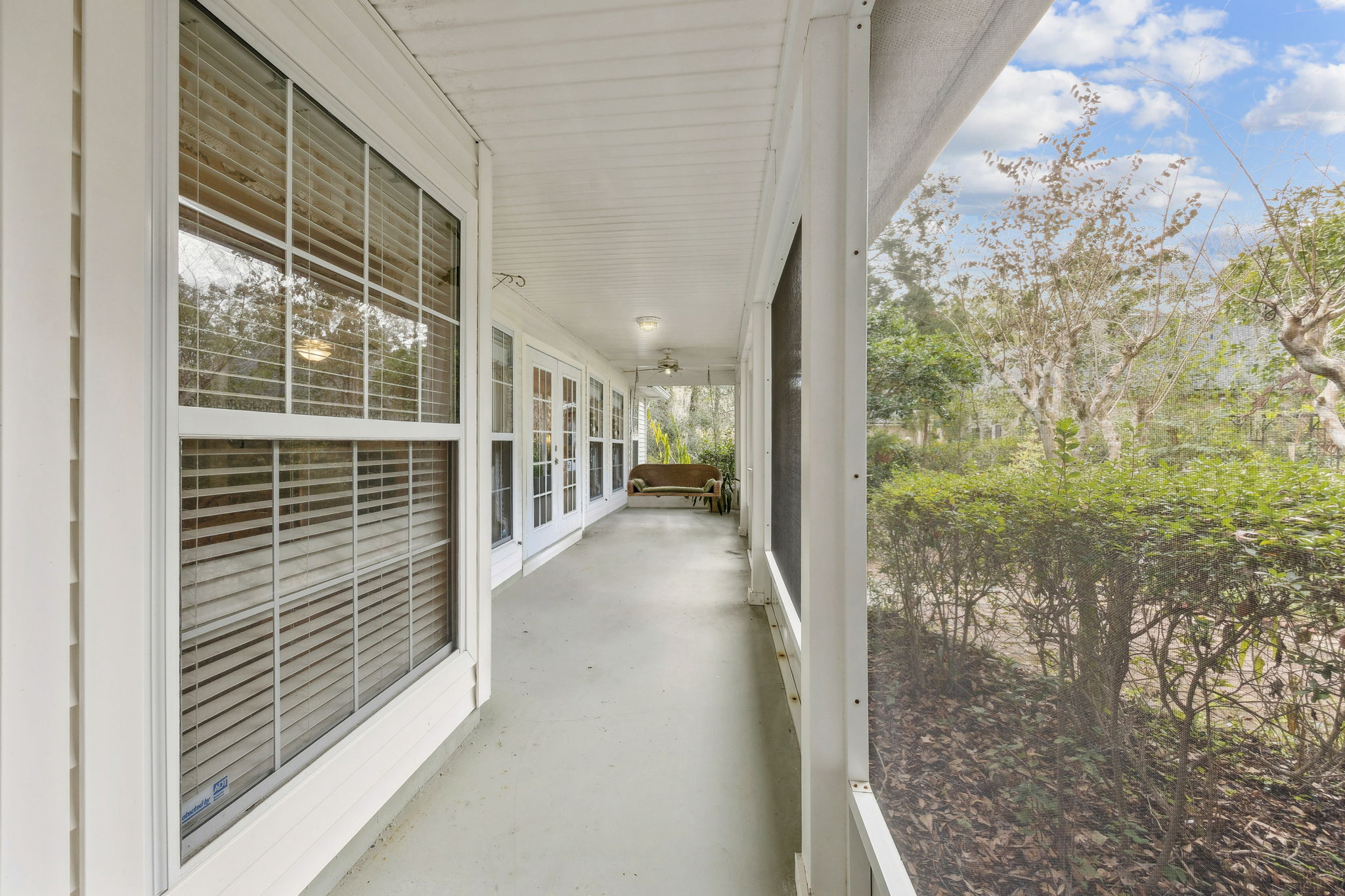 ... offering several inviting spots to relax