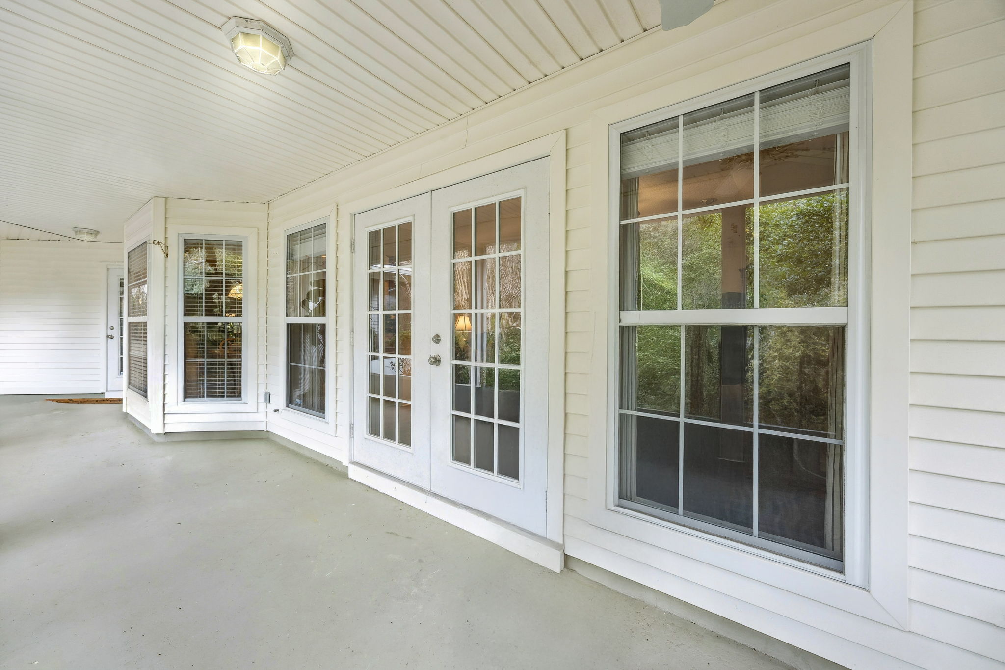 ... and the musical cadence of visiting birds.