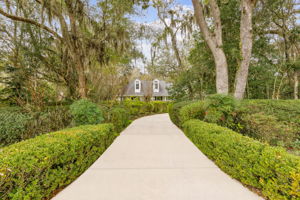 ... with the yard presenting the opportunity to expand into a circular drive