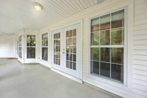 ... and the musical cadence of visiting birds.