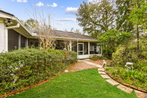 With 2.38 acres as its backdrop ...