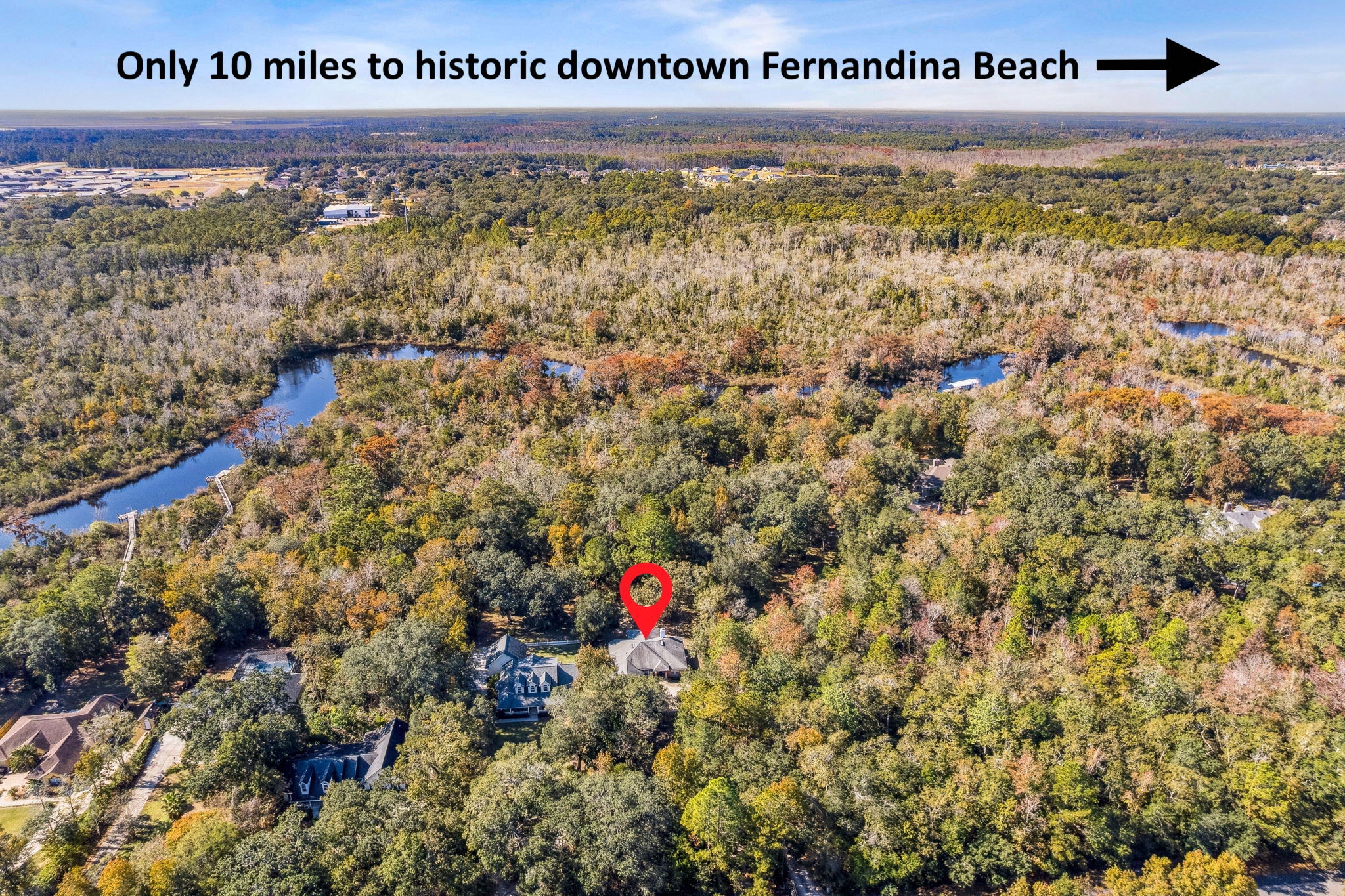 Also an easy drive, the 52+ historic blocks of downtown Fernandina Beach ...