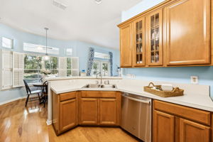 Both the stainless steel dishwasher ...