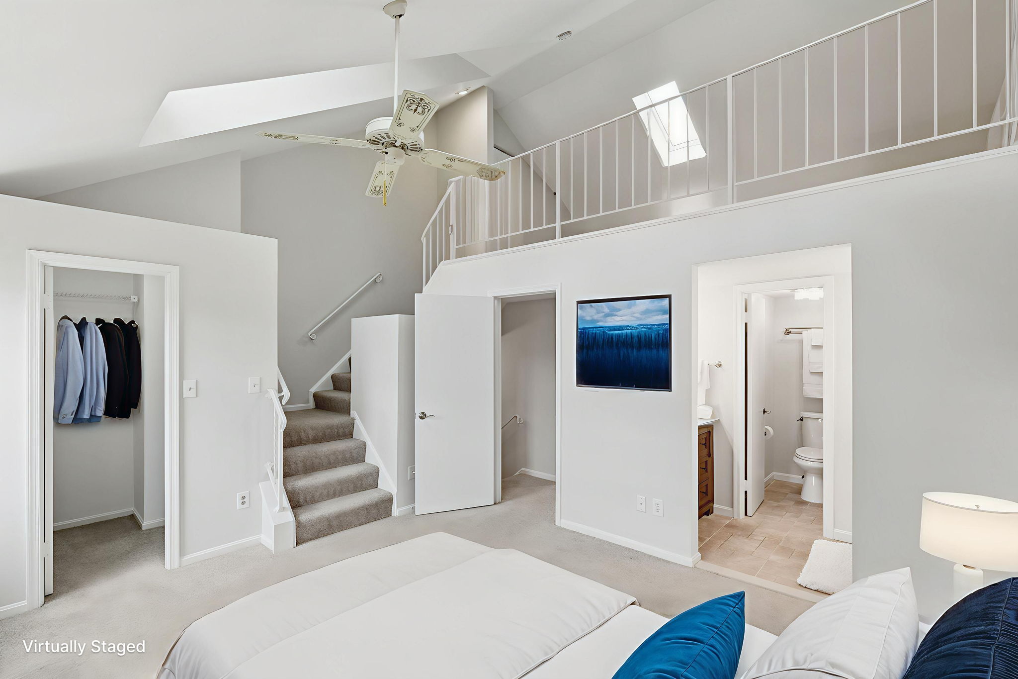 Primary Bedroom with Loft