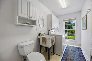 Half Bathroom/Laundry