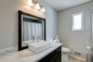 Upstairs bathroom