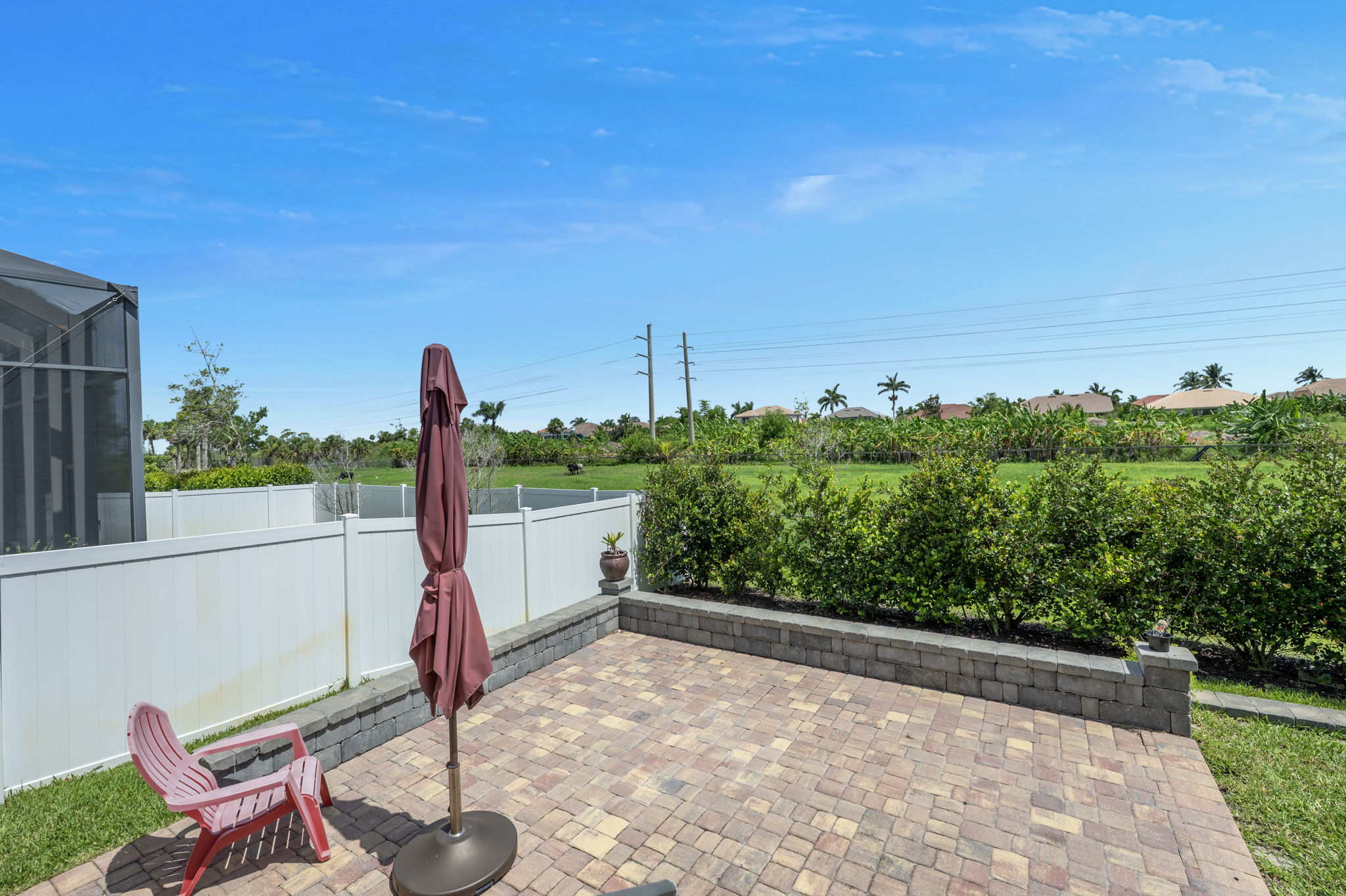 Rear Patio