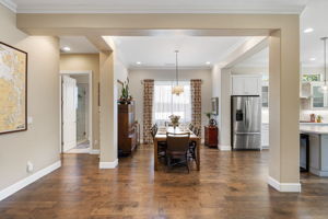 Living Room to Dining Room
