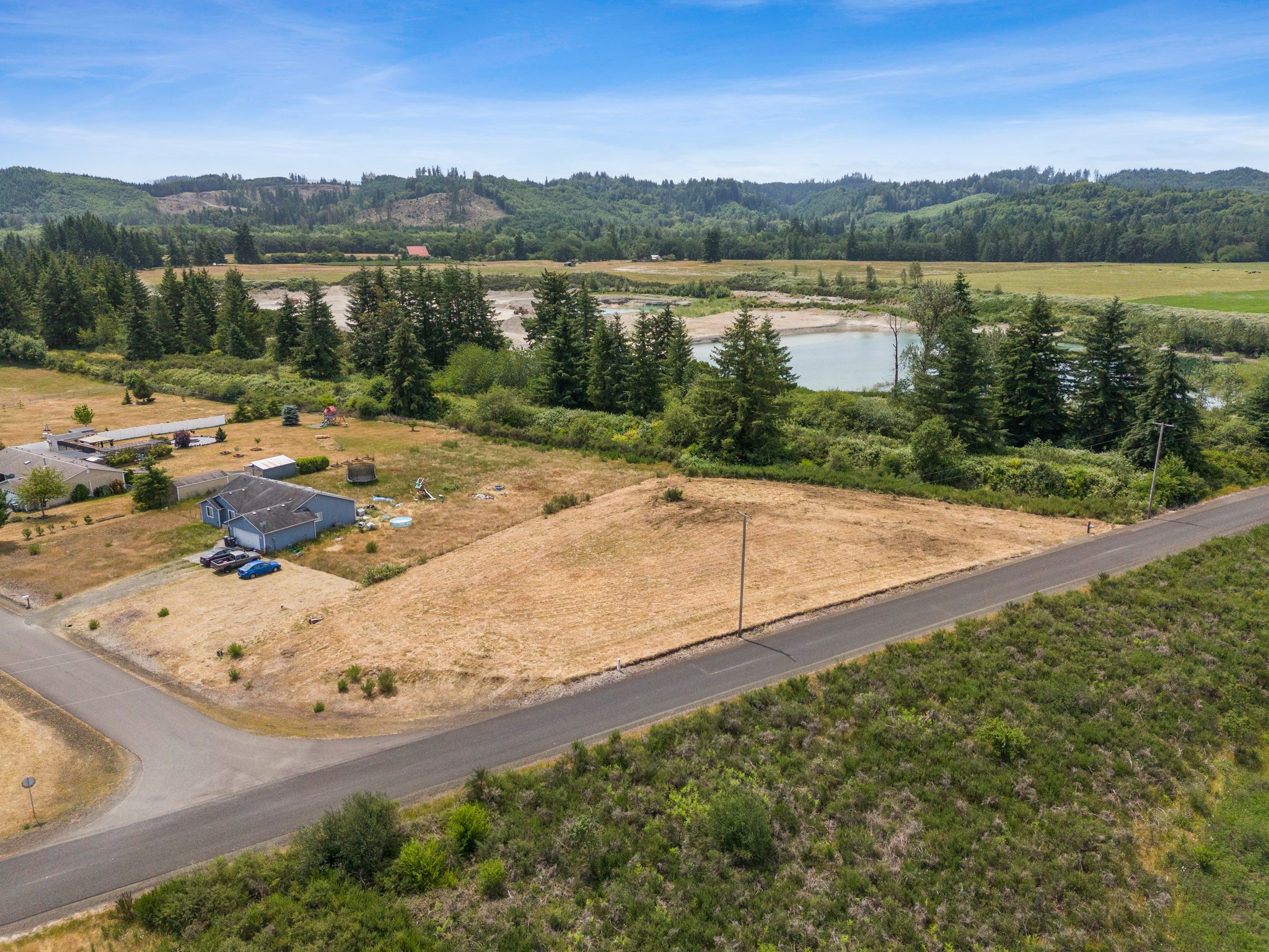Lots of nearby rivers and creeks for fishing, swimming, and camping.