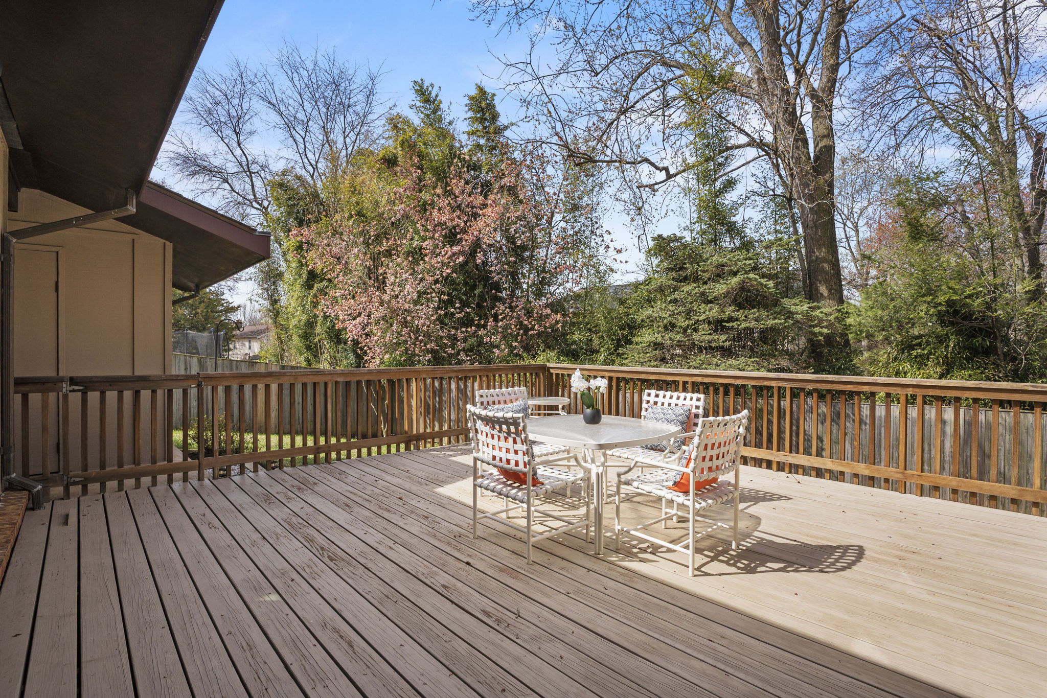 Deck Overlooking Yard