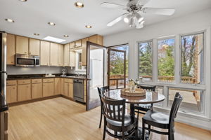 Open To Deck and Backyard
