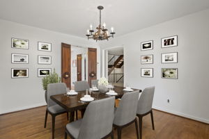 Dining Room Reverse View (Virtually Staged)