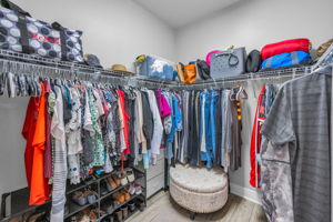 Master Bedroom Walk-in Closet