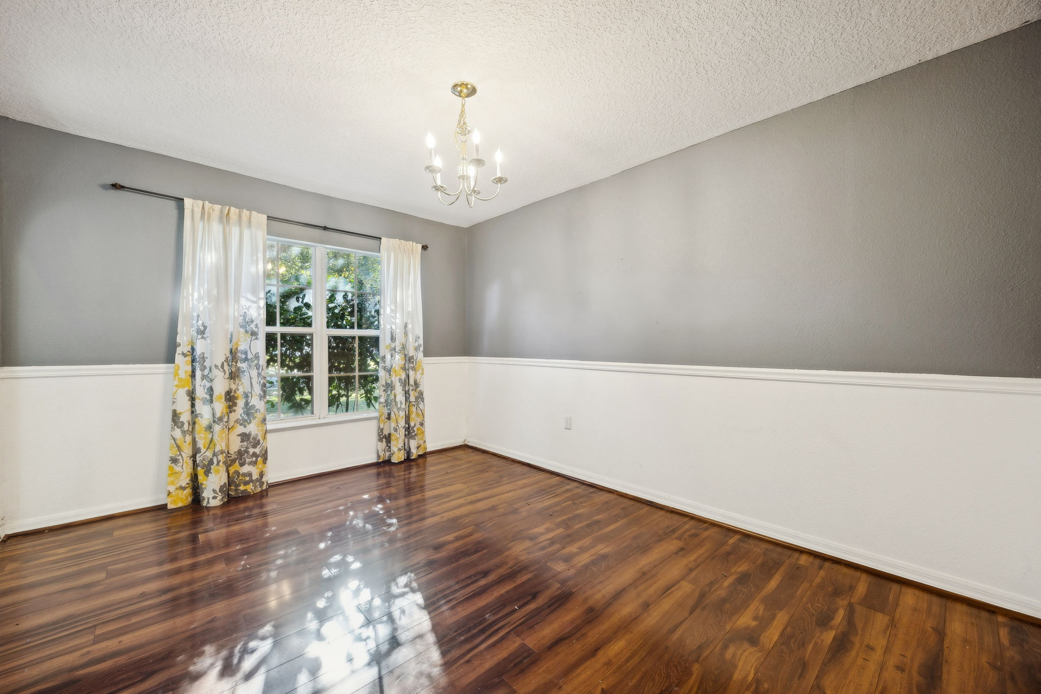 A separate dining room