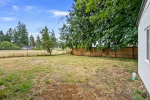 Large backyard!
