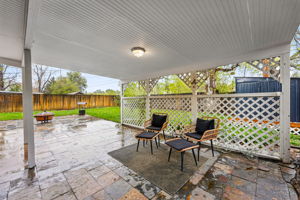 Backyard from the backdoor