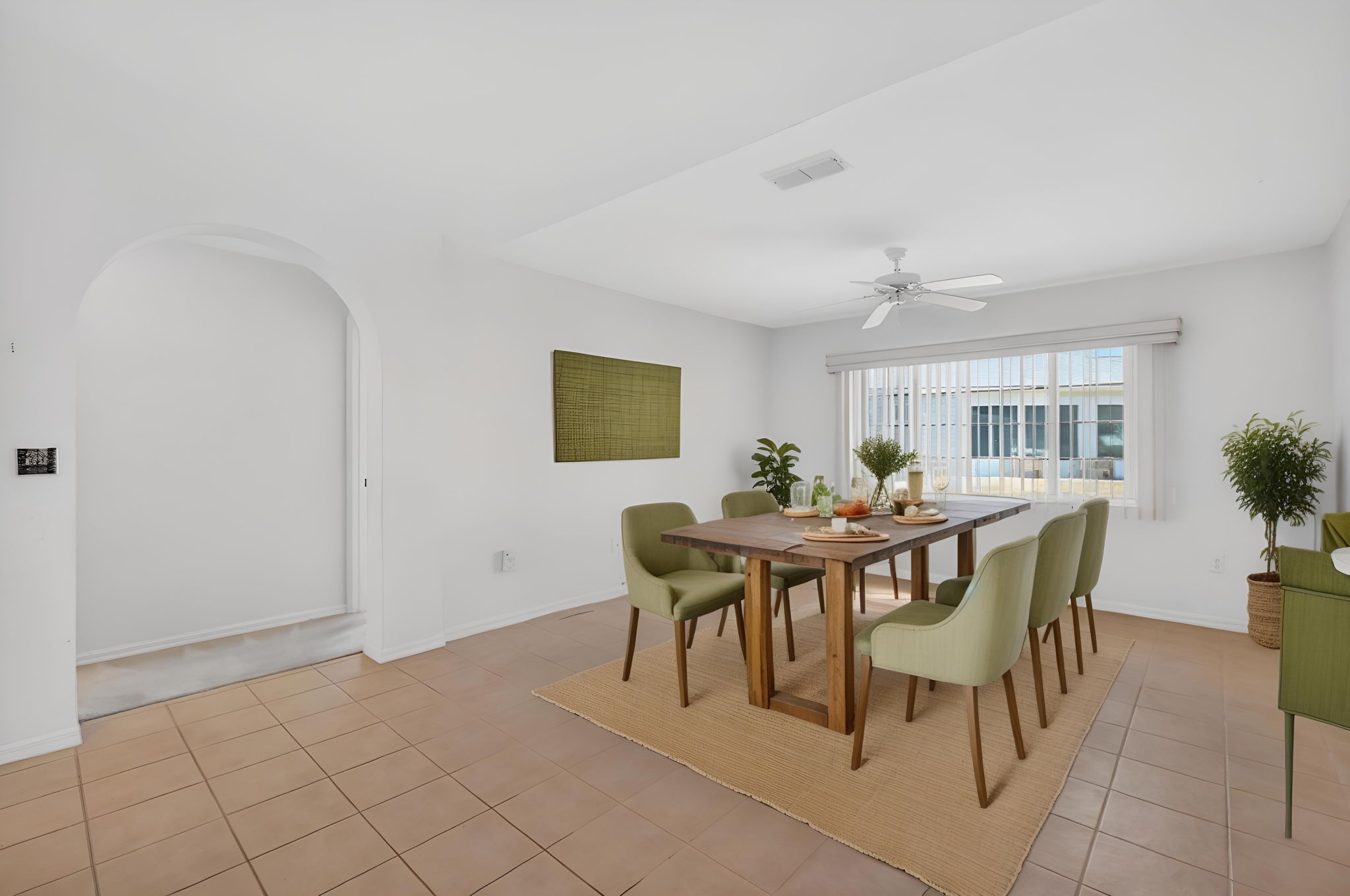 Florida Room/Dinette-Virtually Staged