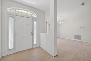 Foyer and Front Entry