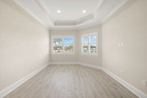 Primary Bedroom, plantation shutters