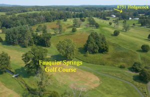 Fauquier Springs Country Club across springs Rd.