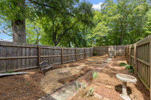 Fenced Yard