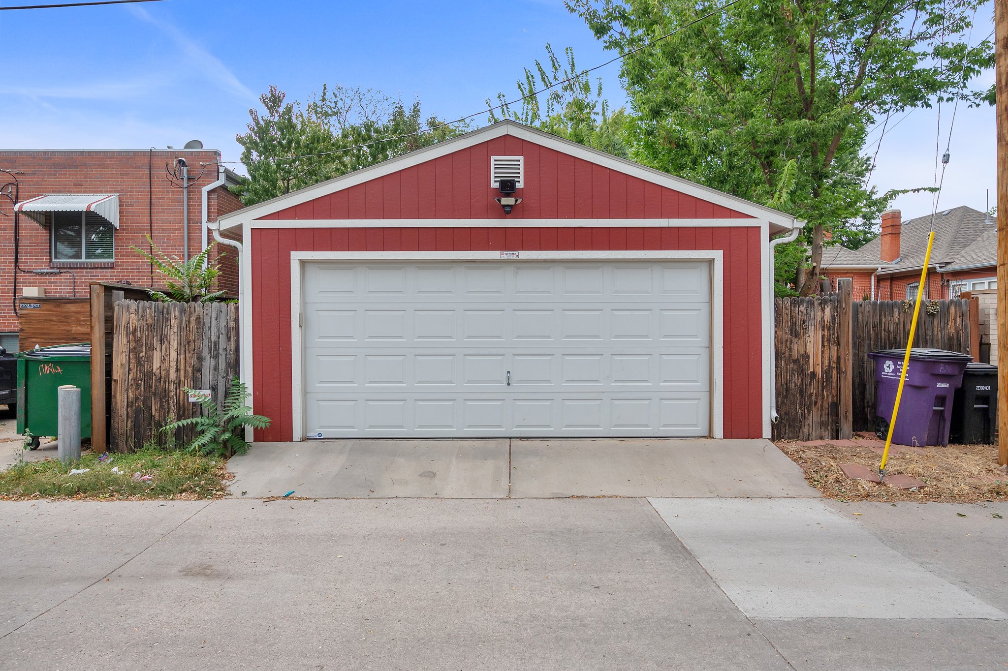 Two-Car Detached Garage