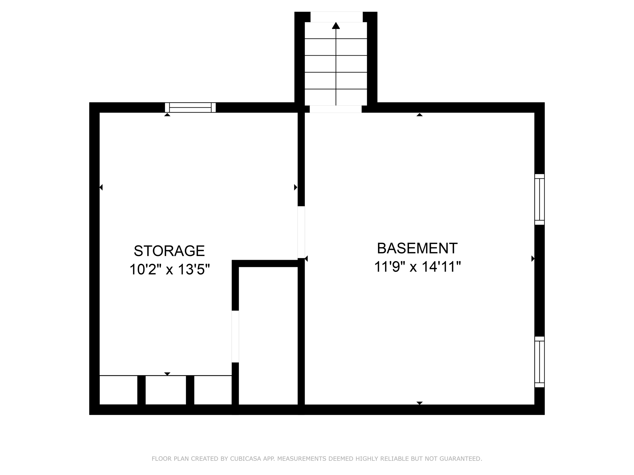 Unfinished Basement Layout